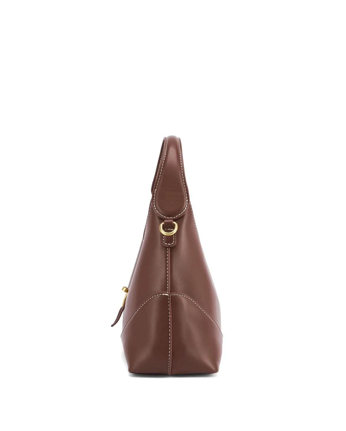 Ella Crescent Brown Handbag