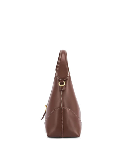 Ella Crescent Brown Handbag