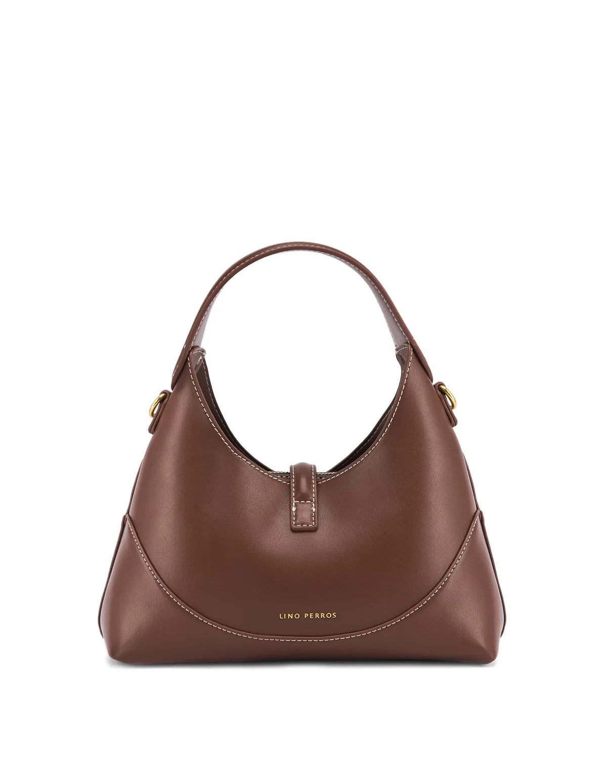 Ella Crescent Brown Handbag