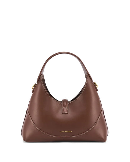 Ella Crescent Brown Handbag