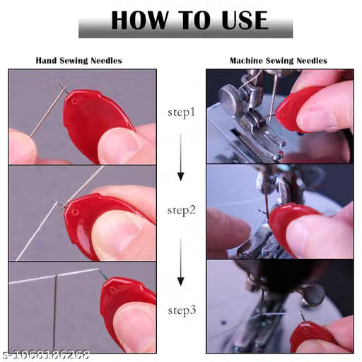 Needle Threader, Seam Ripper,Small Needle Eye Threader Tool